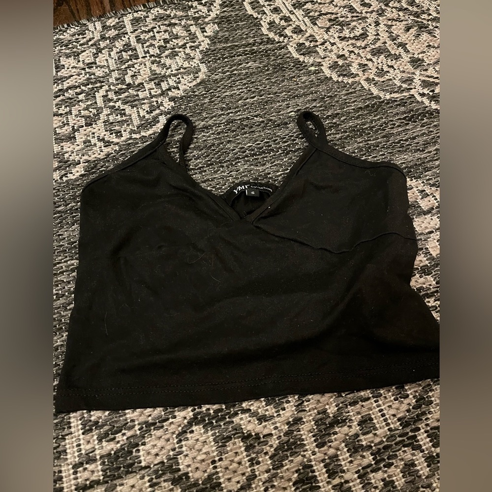 black tank top